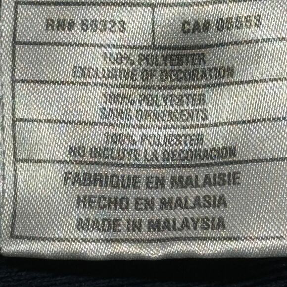 Nike Sweatpants Mens Medium Blue Elastic Waist Ankle Zip Actual 28X32 Athletic - Picture 7 of 9